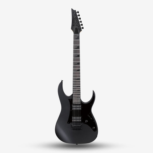 Ibanez GIO GRGR131EX Electric Guitar with Double humbucker - Black Flat (GRGR 131 EX-BKF)