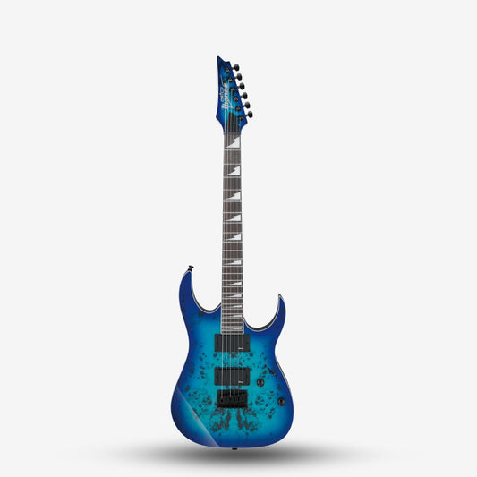 Ibanez Gio GRGR221PA HH Solid Body Electric Guitar  - Aqua Burst 