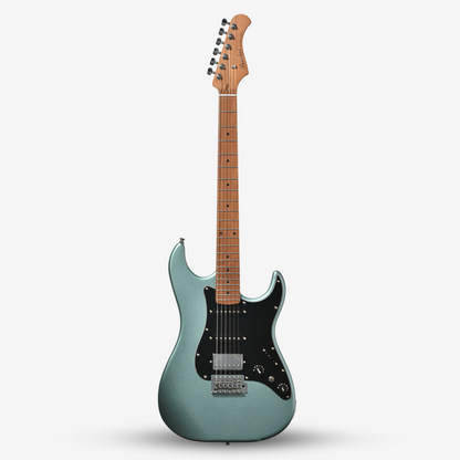 Bacchus GS-2DX RSM/M Universe Series HSS Electric Guitar with Roasted Maple Neck and Fretboard - Ice Blue Metallic