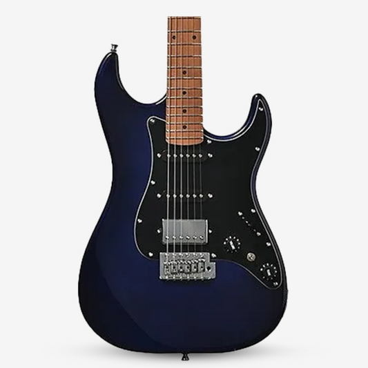 Bacchus GS-2DX RSM/M Universe Series HSS Electric Guitar with Roasted Maple Neck and Fretboard - Indigo Purple Metallic