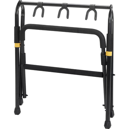 Hercules GS523B PLUS 3-Guitar Rack with Castors — mobile rack for three guitars