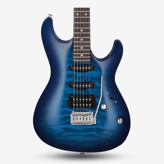 Ibanez GIO GSA60QA with HSH Electric Guitar - Transparent Blue Burst (GSA60QA-TBB/ GSA 60QA )