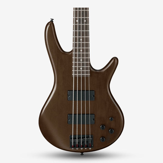 Ibanez GIO GSR205B (5 String) Electric Bass Guitar - Walnut Flat (GSR205B - WNF)