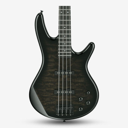 Ibanez GIO GSR280QA 4 String Electric Bass Guitar with J-Pick Up - Transparent Black Sunburst (GSR280QA-TKS / GSR 280)