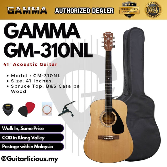 Gamma GM-310NL 41' Acoustic Guita