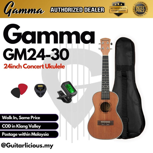 Gamma 24inch Concert Ukulele GM24-30