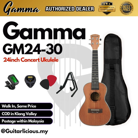 Gamma 24inch Concert Ukulele GM24-30