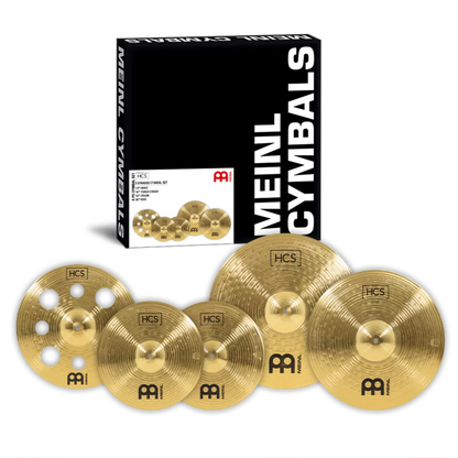 MEINL Cymbals HCS14161820 HCS Cymbal Set (14HiHat, 16Crash, 18CrRide, 20Ride)