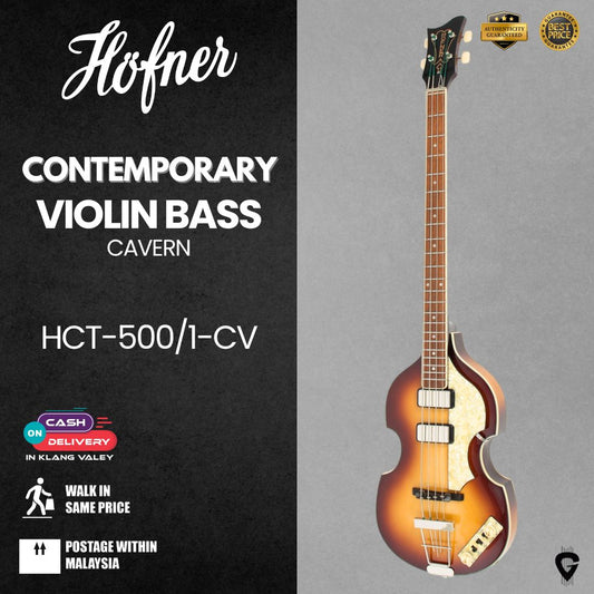 Höfner HCT-500/1-CV Contemporary Violin Bass