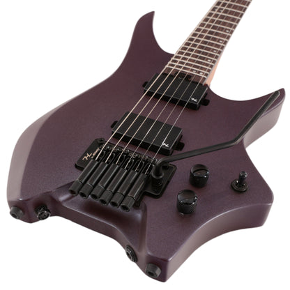 HILS NEXT Series Headless Guitar HN5 - Satin Metallic Deep Purple