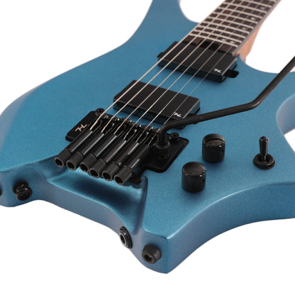 HILS NEXT Series Headless Guitar HN5 - Electric Blue