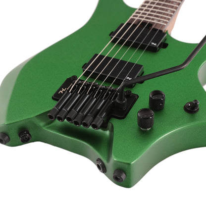 HILS NEXT Series Headless Guitar HN5 - Metallic Green