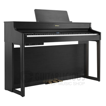 Roland HP702 88-keys Digital Piano with Piano Bench - Charcoal Black