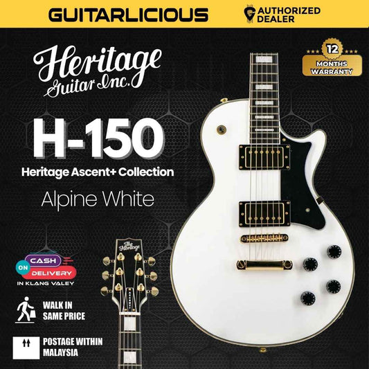 Heritage Ascent+ Collection H-157 Electric Guitar -  Alpine White