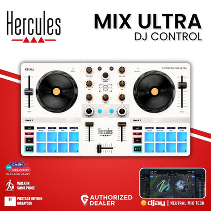 Hercules DJControl Mix Ultra – Mobile DJ Controller for Smartphones