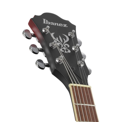 Ibanez ARTCORE Semi Hollow Body Electric Guitar with Double Humbucker & ART-ST Bridge with Tailpiece, Sunburst Red Flat (AS53 / AS 53 / AS53-SRF)