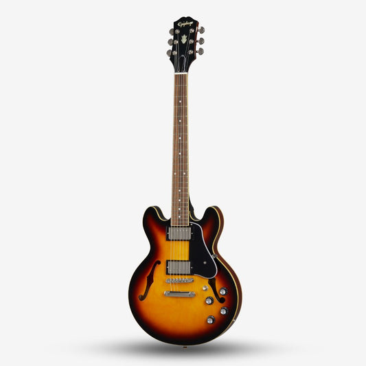 Epiphone ES-339 Hollowbody with Double Humbucker (HH) Electric Guitar - Vintage Sunburst ( ES339 / ES 339 Pro / VS )