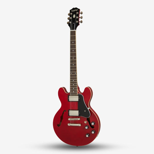 Epiphone ES-339 Hollowbody with Double Humbucker (HH) Electric Guitar - Cherry (ES339 / ES 339)