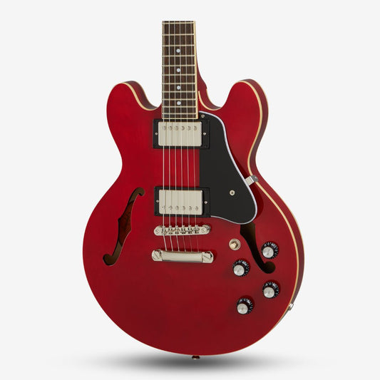 Epiphone ES-339 Hollowbody with Double Humbucker (HH) Electric Guitar - Cherry (ES339 / ES 339)