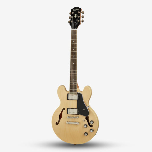 Epiphone ES-339 Hollowbody with Double Humbucker (HH) Electric Guitar - Natural (ES339 / ES 339 / NT)