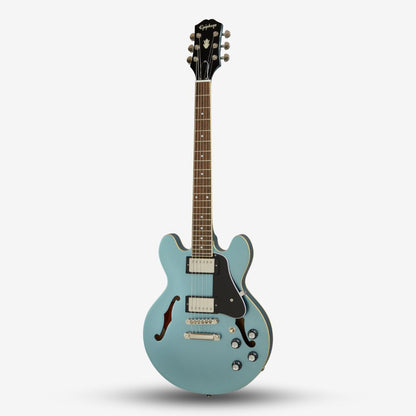 Epiphone ES-339 Hollowbody with Double Humbucker (HH) Electric Guitar - Pelham Blue (ES339 / ES 339)