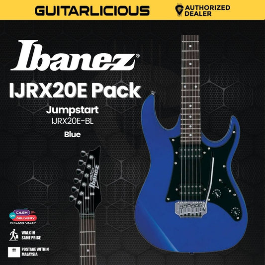 Ibanez Jumpstart IJRX20E Electric Guitar Pack - Blue (PRE-ORDER)