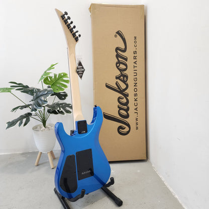 JACKSON JS Series Dinky JS11 Double Humbucker (HH) Electric Guitar, Amaranth FB, Metallic Blue (J08-291-0121-527)