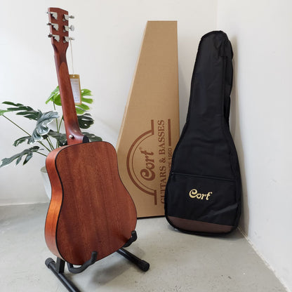 CORT AD Mini M Mahogany 36inch 3/4 Sized Acoustic Guitar with Gig Bag ( ADMini / AD-Mini)