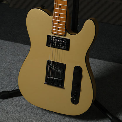 FENDER Squier Contemporary Telecaster Electric Guitar, Roasted Maple FB, Shoreline Gold