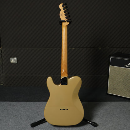 FENDER Squier Contemporary Telecaster Electric Guitar, Roasted Maple FB, Shoreline Gold