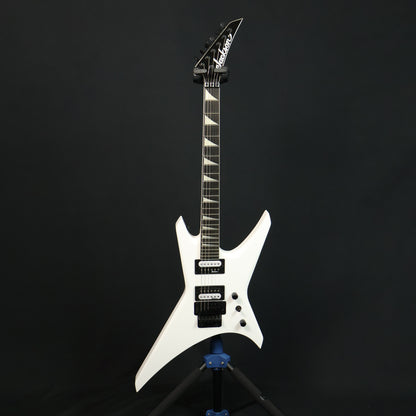 Jackson JS Series Warrior JS32 Electric Guitar, Amaranth FB - Snow White