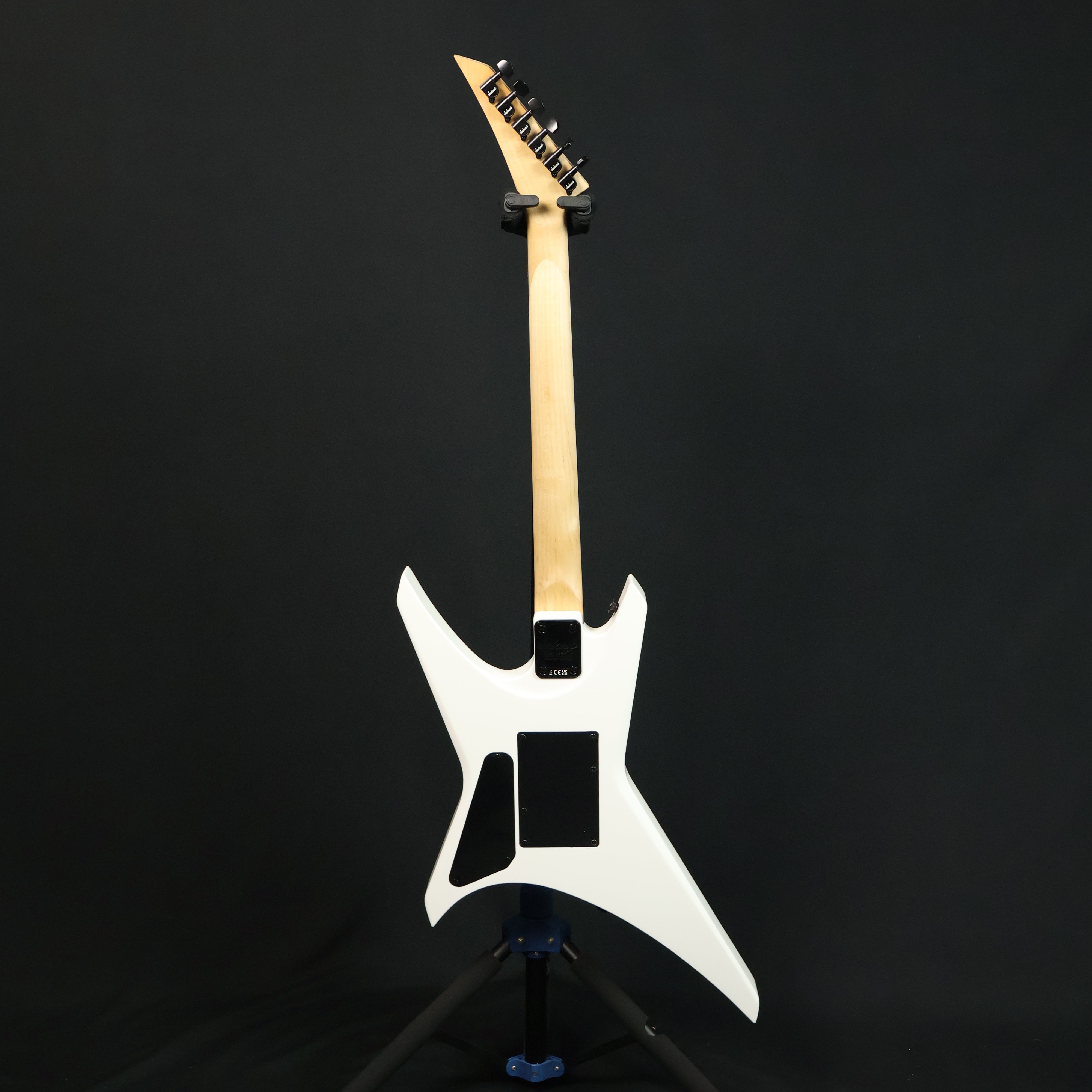 Jackson Warrior JS32 Electric Guitar, Amaranth FB - Snow White