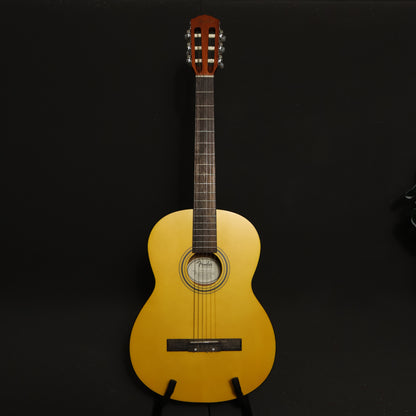 Fender ESC-105 Educational Series Classical Acoustic Guitar, Nylon Strings , Satin Vintage Natural ( ESC105 / ESC 105 )