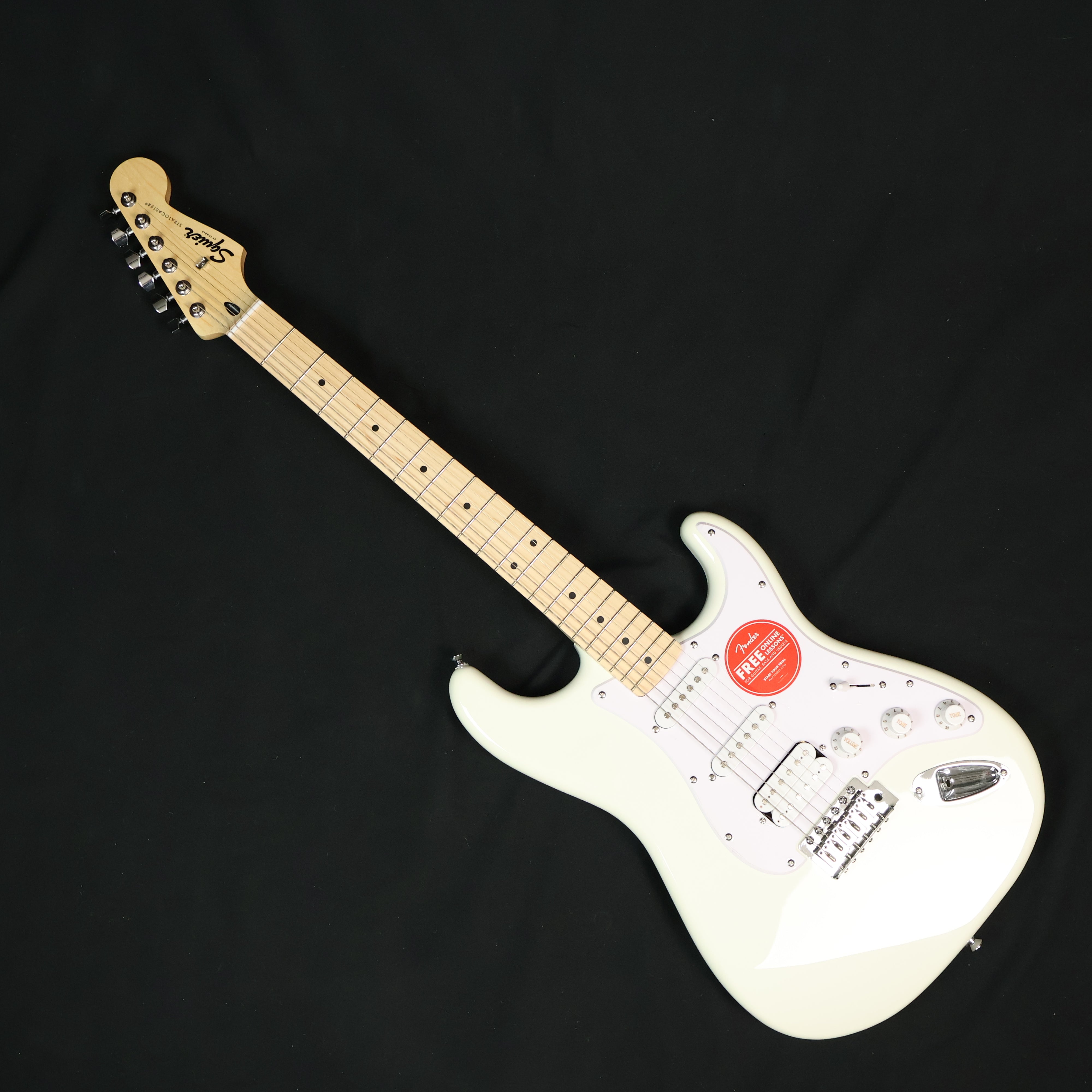 Squier Sonic Stratocaster HSS FSR Electric Guitar, Maple FB – AW