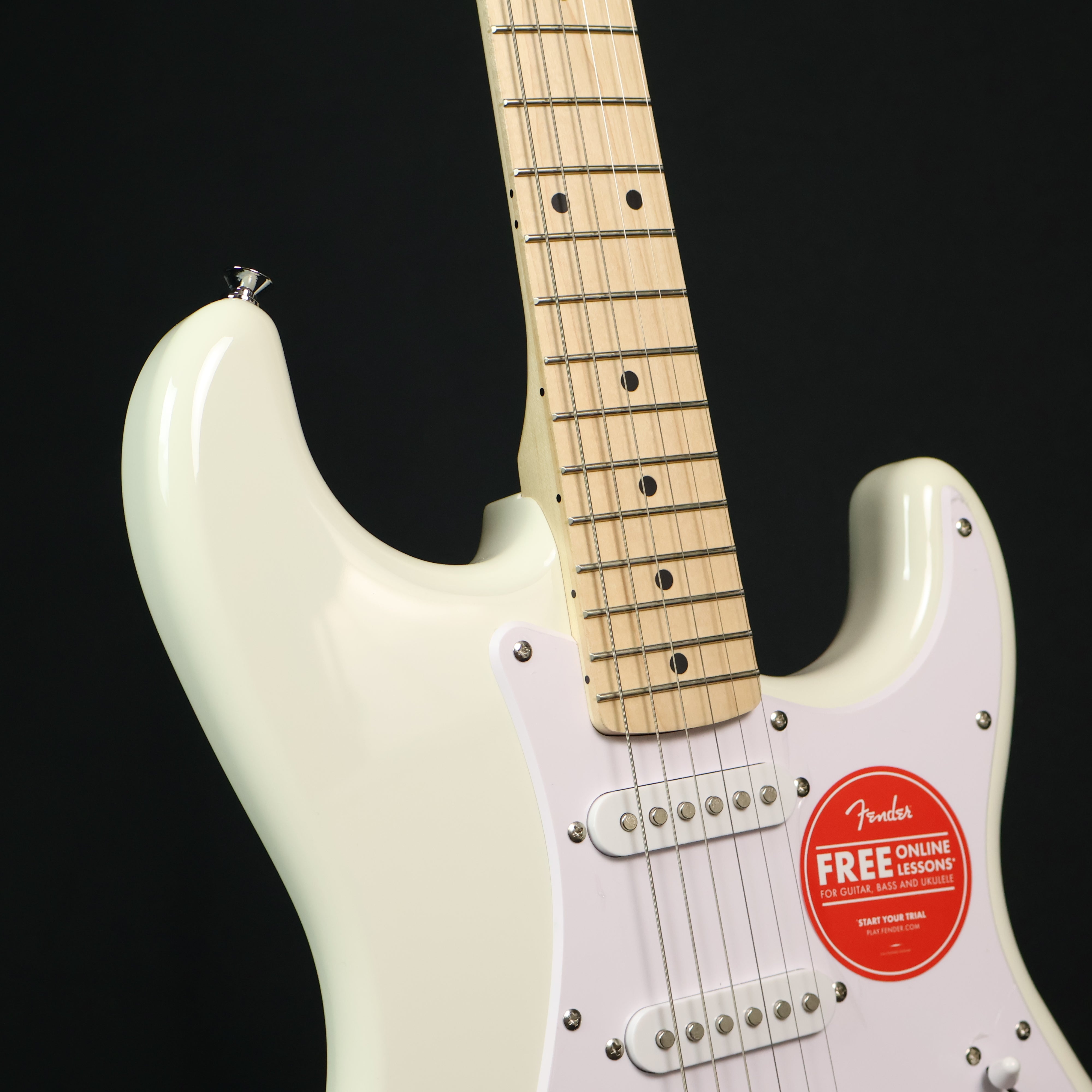 Squier Sonic Stratocaster HSS FSR Electric Guitar, Maple FB – AW
