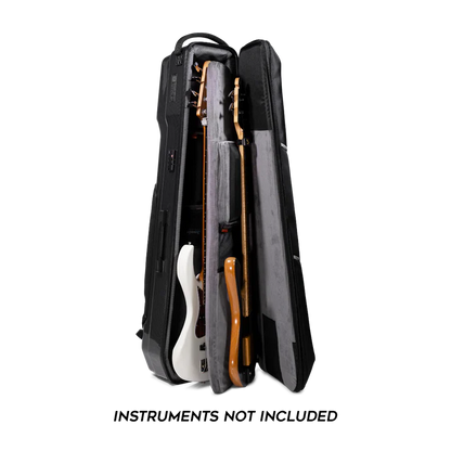 Gruv Gear Kapsule Duo Hybrid Gig Bag for two Electric Guitars - Black