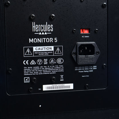 Hercules DJ Monitor 5 Active Studio Monitors - ( Hercules DJ Monitor 5 Speakers / Pair )