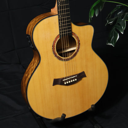 GAMMA (SL-161-EQ) 40inch SLIMBODY Acoustic Guitar with Active EQ ( GM-SL-161-EQ / LS-161EQ / LS-161-40 )