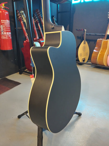 KEPMA A1C 41 inch Grand Auditorium Acoustic Guitar - Black - ( B-STOCK )