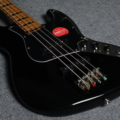 Squier by Fender Classic Vibe 70s Jazz 4 String Bass Guitar, Maple FB - BLACK ( CV70S )