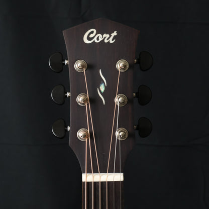 Cort Core-GA All Blackwood Full Solid Grand Auditorium Acoustic Guitar Fishman Sonitone EQ w/ Padded Gigbag ( Core GA )