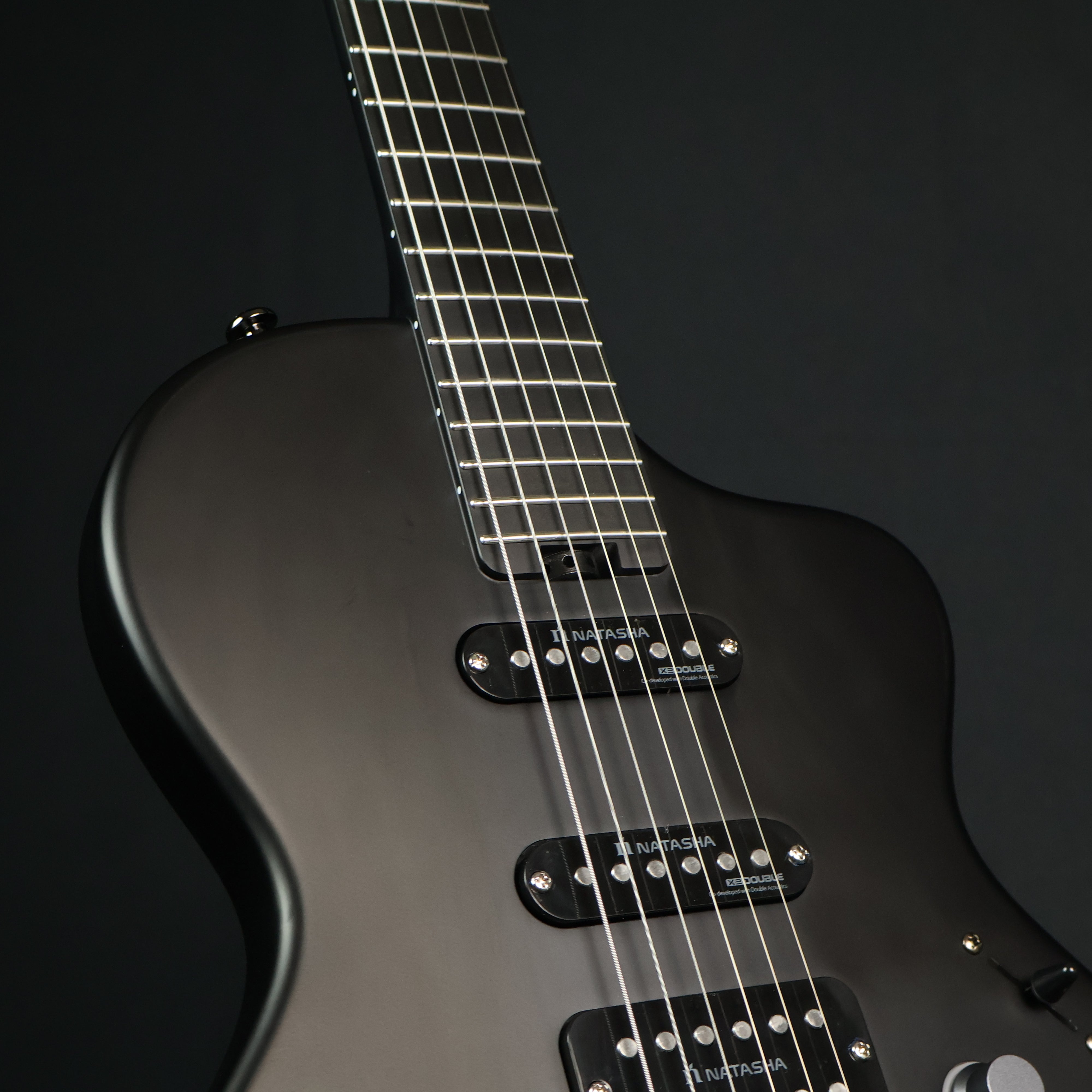 Natasha Nebula Smart Electric Guitar - Cosmic Black – GUITARLICIOUS