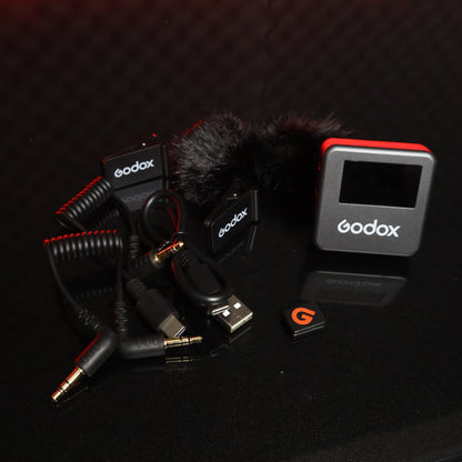 GODOX Magic XT1 - 2.4GHz Wireless Mic System Max. 200M LOS Range Pro Audio Treatment UAC Support Digital Audio Recording