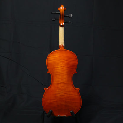 RCStromm Violin TXV Series with Gloss Finish & Tiger Stripe Back (Top Spruce, Side & Back Maple) - 1/8 , 1/2 , 3/4 , 4/4