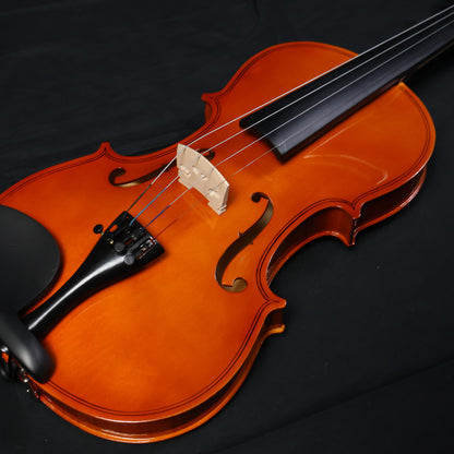 RCStromm Violin TXV Series with Gloss Finish & Tiger Stripe Back (Top Spruce, Side & Back Maple) - 1/8 , 1/2 , 3/4 , 4/4