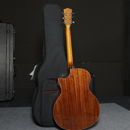 Kepma F1 Solid Sitka Spruce Top Grand Auditorium Acoustic Guitar, S1 Pro Resonance Pickup with Effect ( F1e-GA / F1-E )