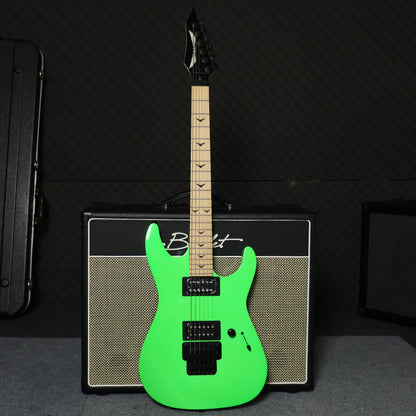 Dean Custom Zone II Maple Fretboard Floyd Rose, Electric Guitar - Nuclear Green ( Custom-ZoneII-NGRN / CUS-ZONE-II )