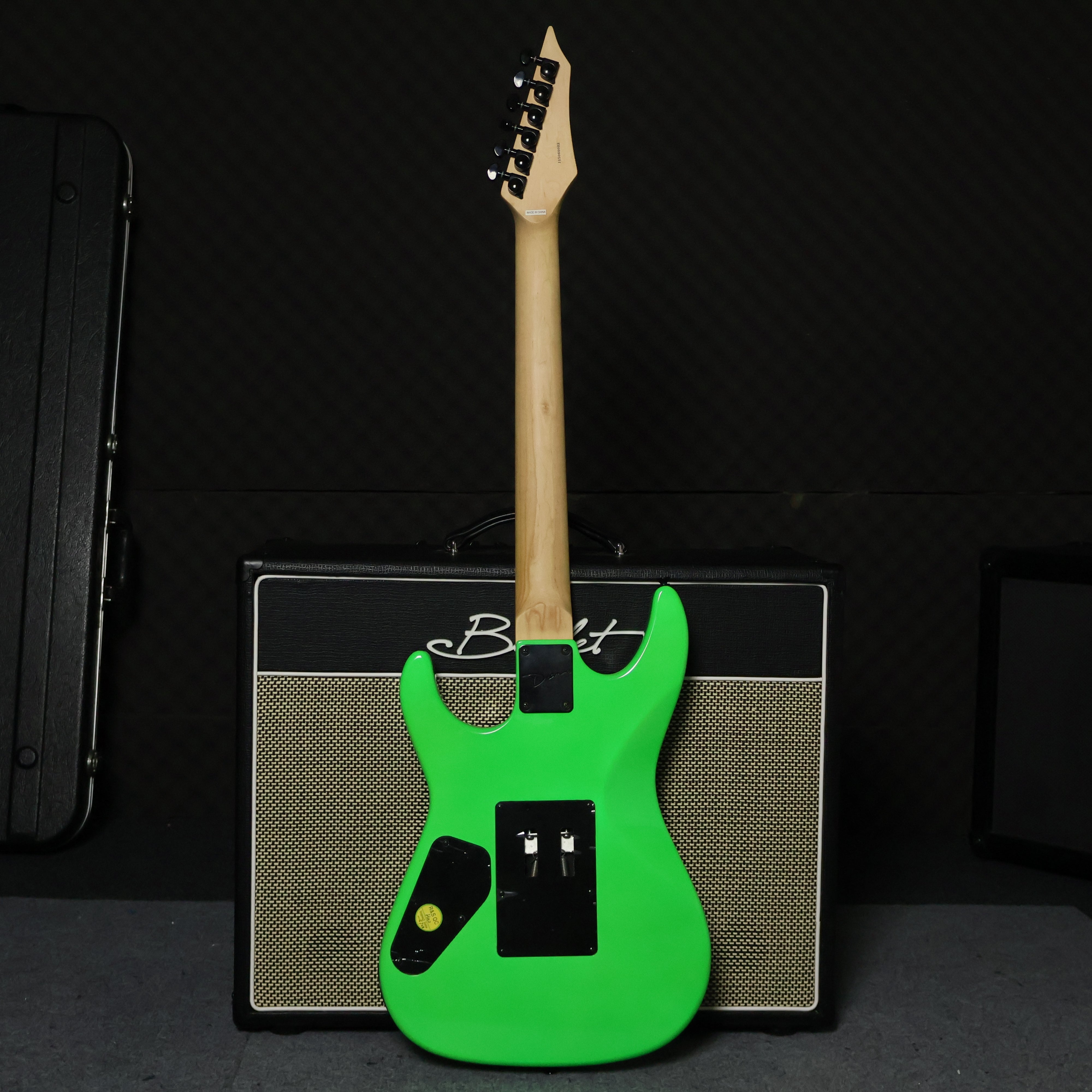 Dean Custom Zone II Floyd Rose, Electric Guitar - Nuclear Green