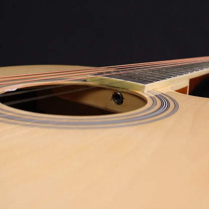 Gamma GM-4111 Acoustic Guitar with EQ with G2 Transacoustic Pickups, with Build in Effects, and Bluetooth Connection for Backing Track