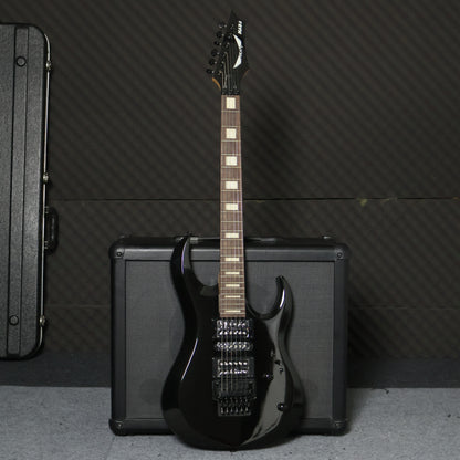 Dean Guitars Michael Batio MAB3 Double Cutaway Rosewood Fretboard Floyd Rose Electric Guitar, Classic Black ( MAB3-CBK )